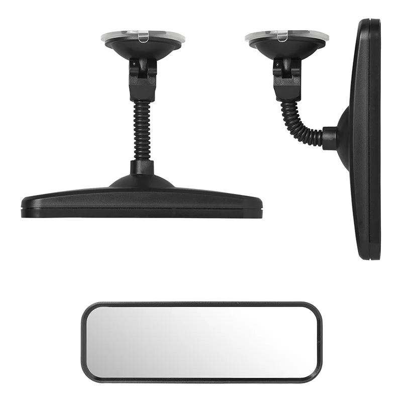 Baksýnisspegill 164x 55 mm á stuttum armi