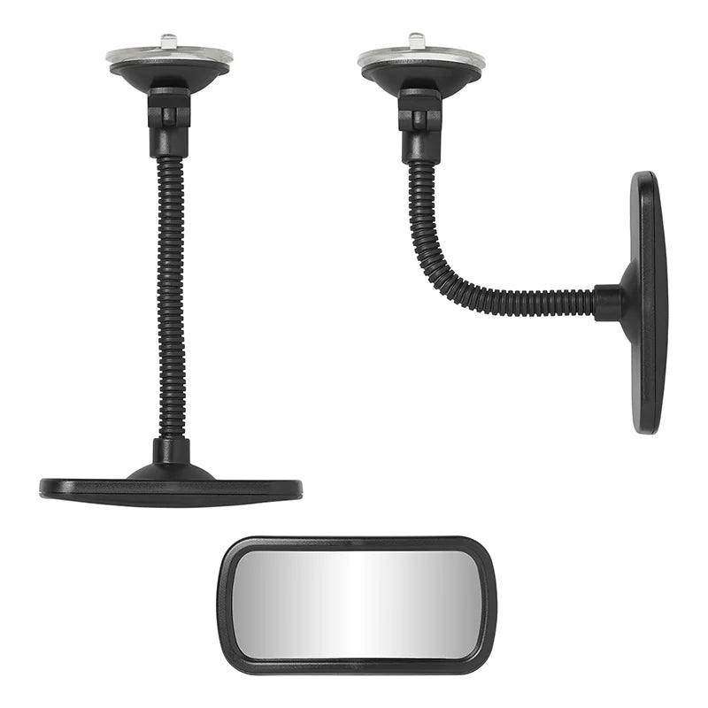 Baksýnisspegill á löngum armi - 115x 55 mm