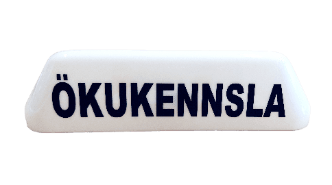 Toppmerki hjálmur, Ökukennsla